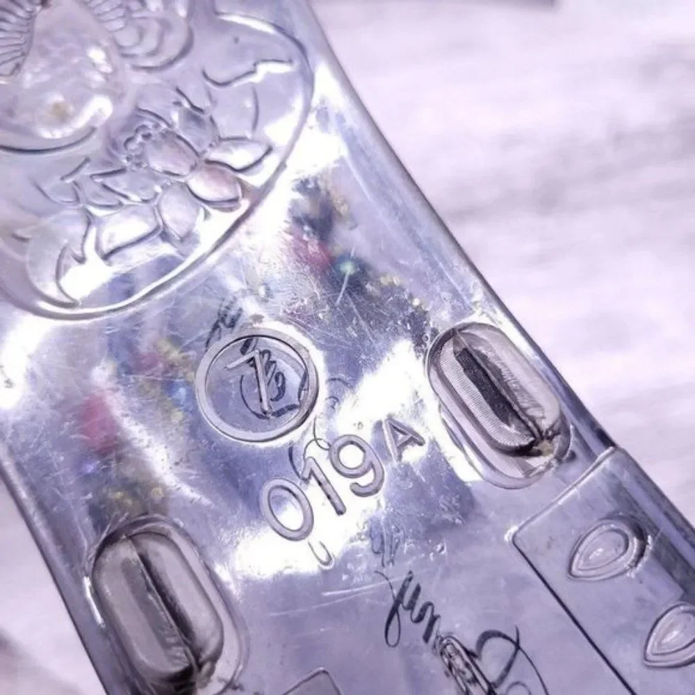 Penny Loves Kenny Beaded Jelly Thong Flip Flop Sandal Clear Women's sz 7 - Picture 7 of 8